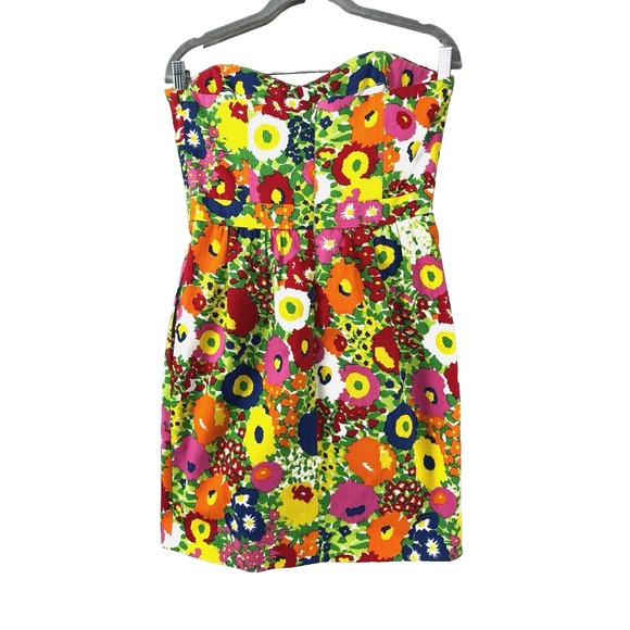 Shoshanna Dresses & Skirts - Shoshanna Women 4 Dress Floral Bloomcore Vibrant Pockets Luxury Resortwear Vacay